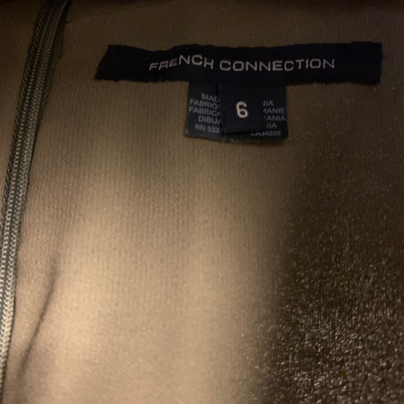 French Connection Olive Green Dress - Picture 9 of 14